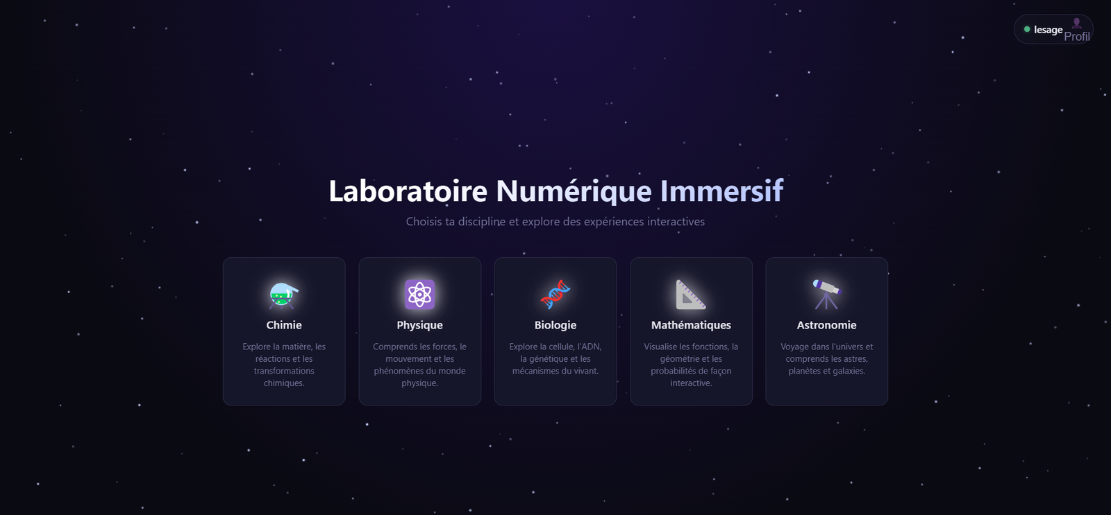 Interface Azienda - Labo Virtuel